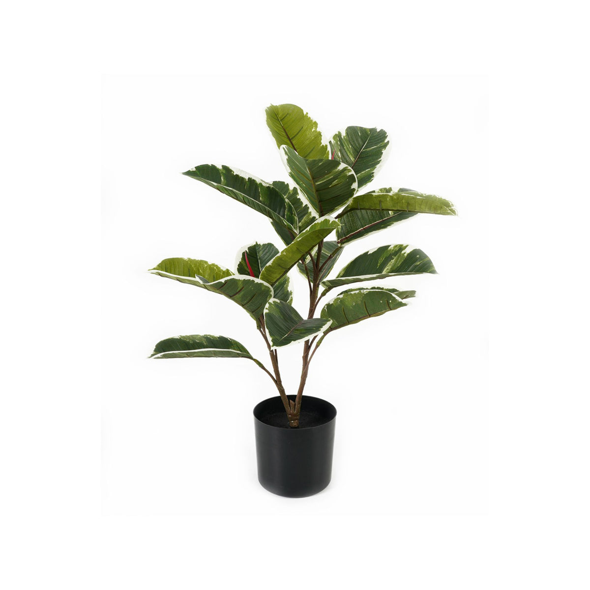 Present Time kunstplant Oak Leaf - groen - 42x42x57cm