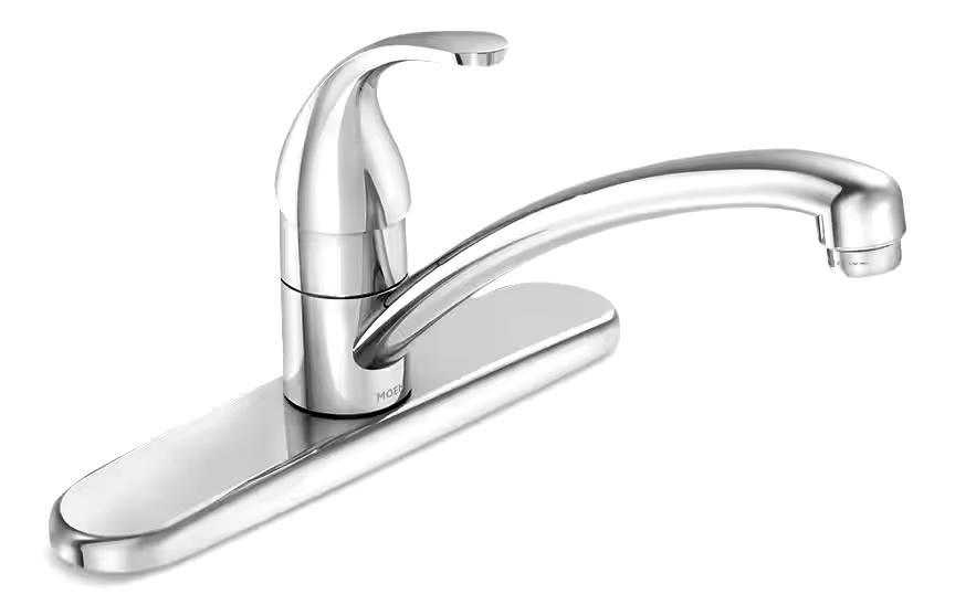 Moen Adler 1-Handle Kitchen Faucet, Chrome