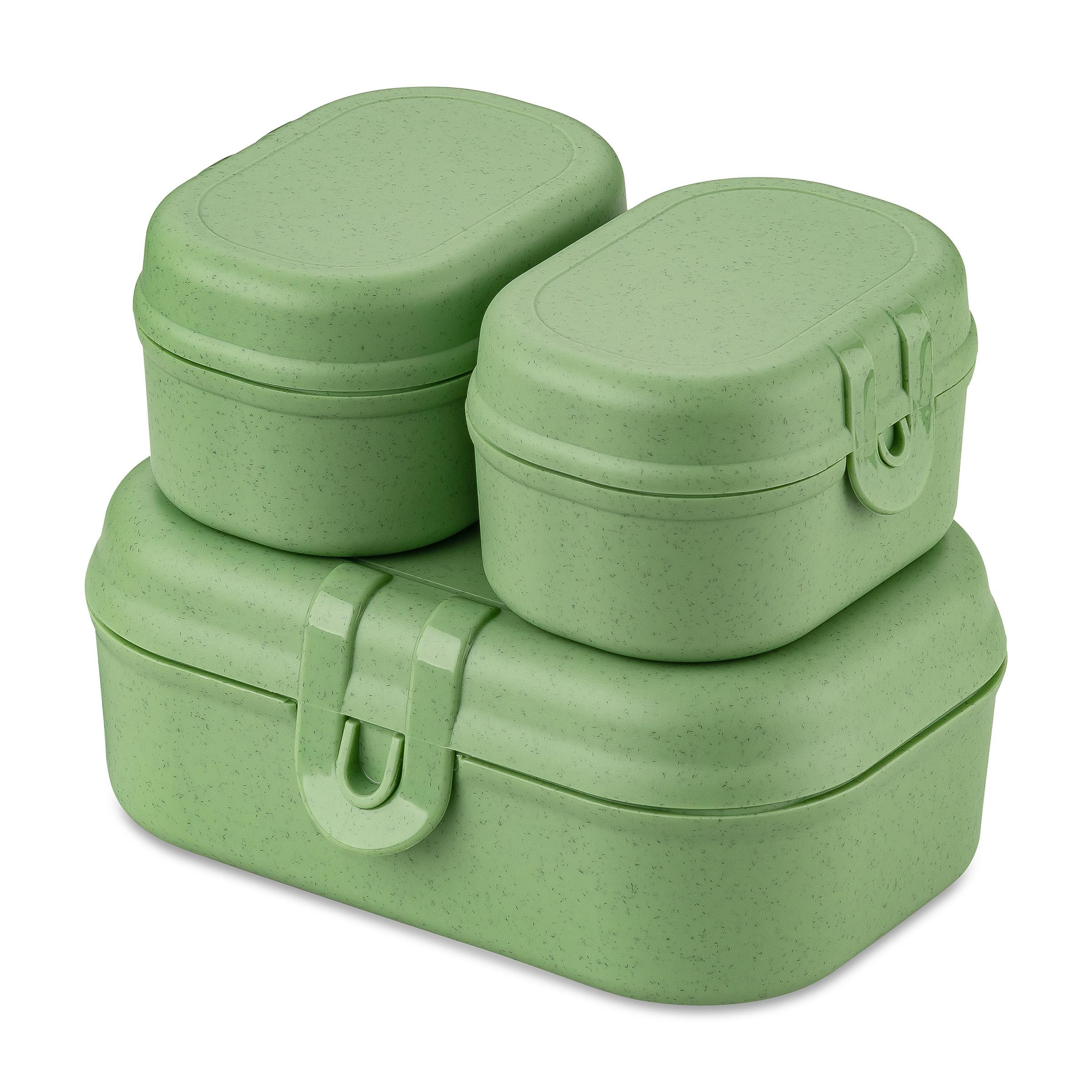 Lunchbox PASCAL READY MINI, zestaw 3 pojemników, KOZIOL