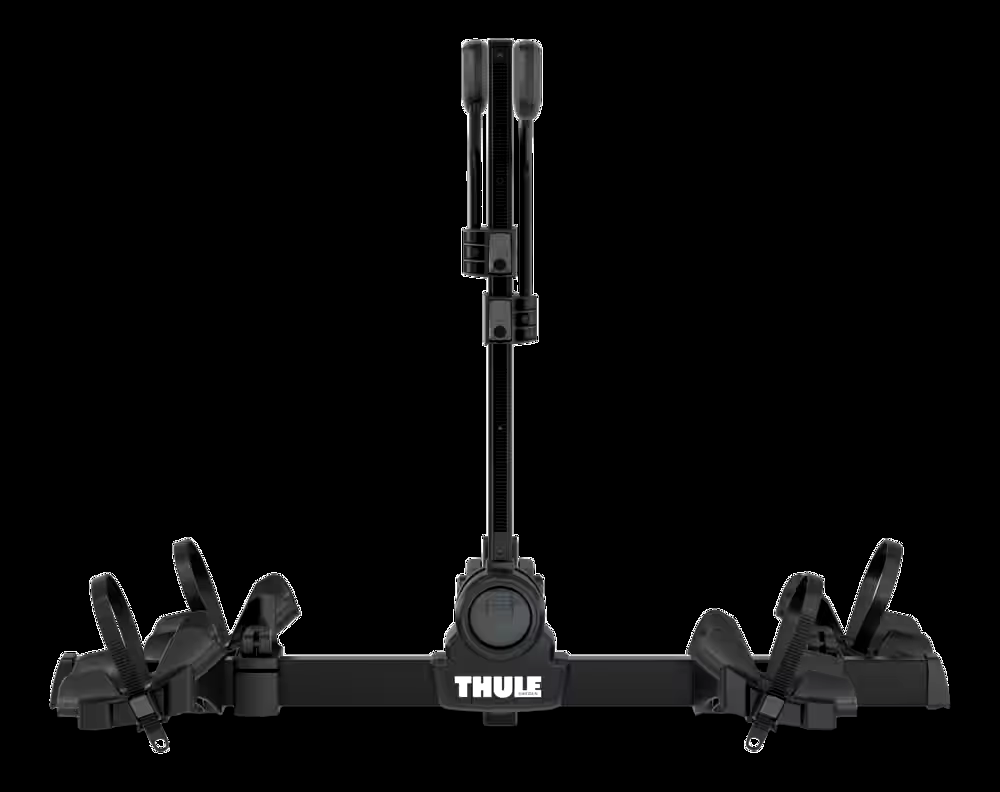 Thule 905403 DoubleTrack XT 2-Bike Platform Hitch Mount Bike Rack, Fits 1-1/4, 2-in Receiver, Black