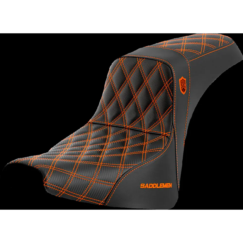 Saddlemen Pro Series SDC Performance Harley Davidson FXBB 1750 ABS 18-20/FXBB 1923 ABS 25-26 SC81830ORA motorcycle seat