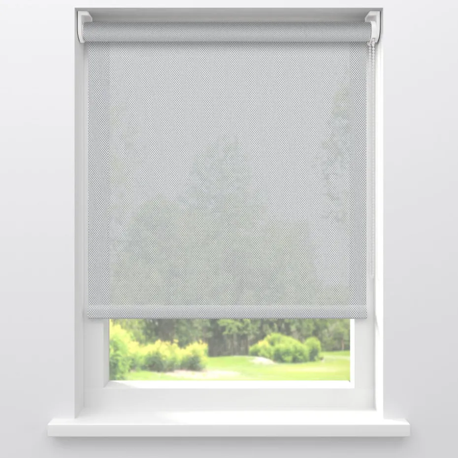 Kwantum Rolgordijnen | Rolgordijn Screen Vinz  Grijs