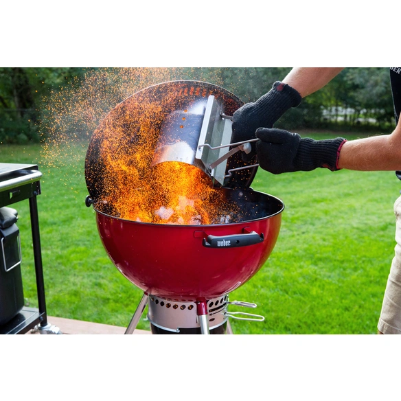 Anzündkamin »Rapidfire«, Aluminium, Ø: 19 cm, silberfarben