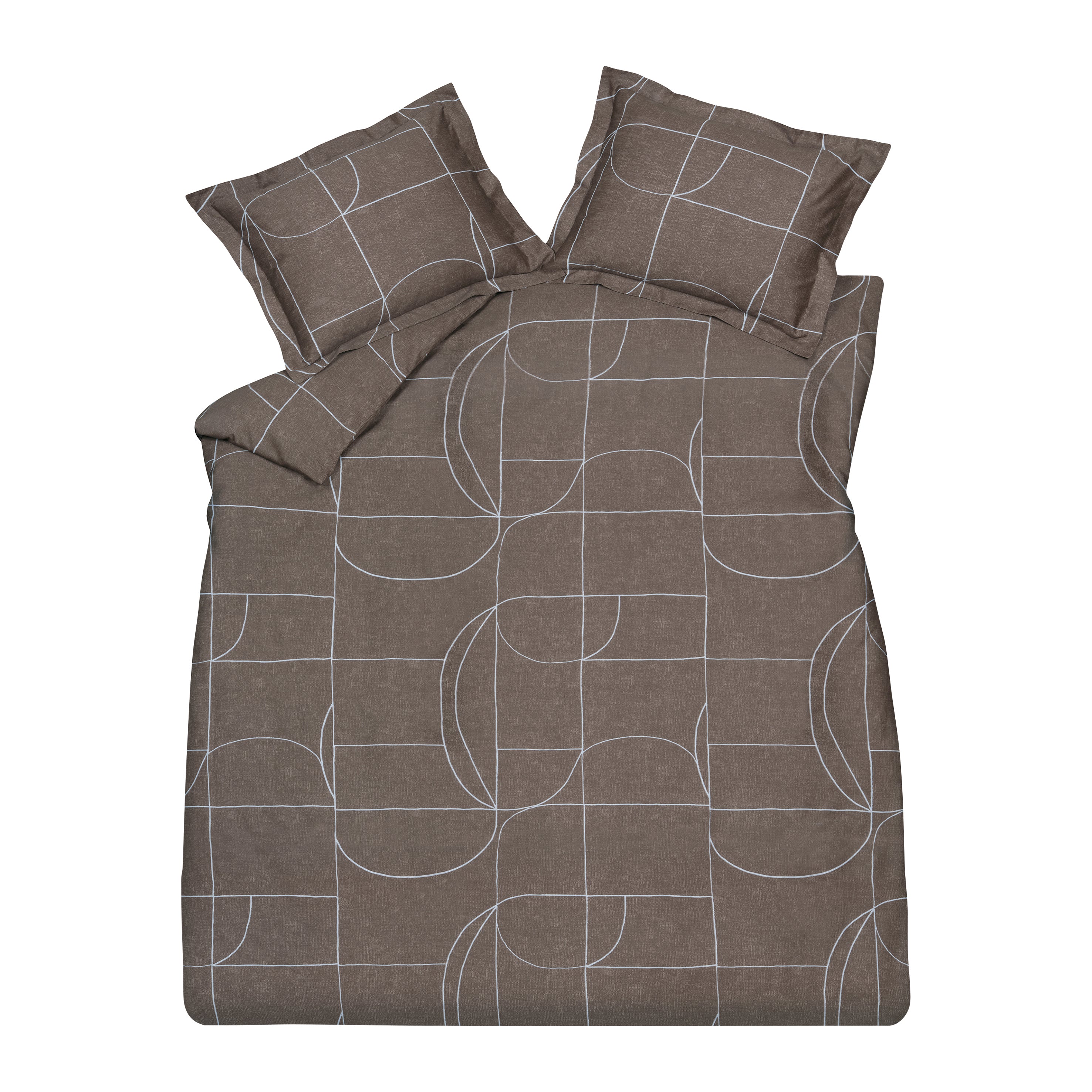 Vandyck Puzzle Dekbedovertrek 200 x 200/220 cm