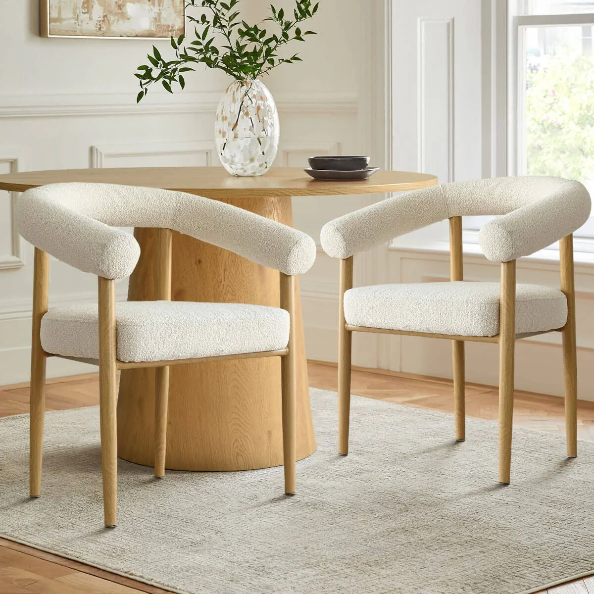 5-Piece Round Dining Table Sets