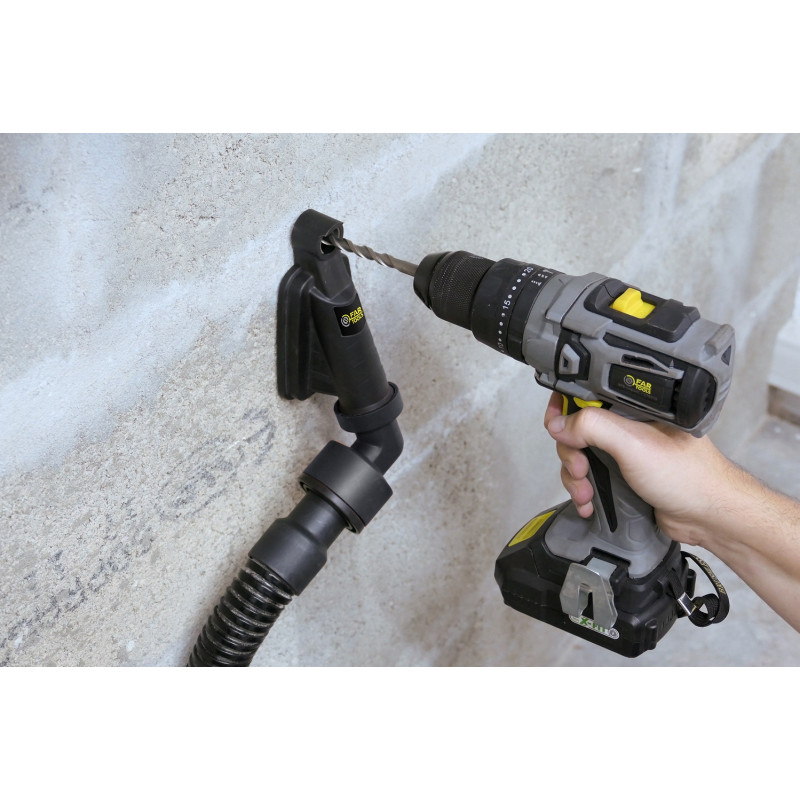 Collecteur de poussière pour perceuse Ø 16 mm FAR TOOLS