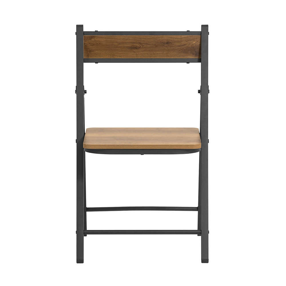 SoBuy Krzesło składane Ciemnobrązowy 54x46x80cm FST88-PF
