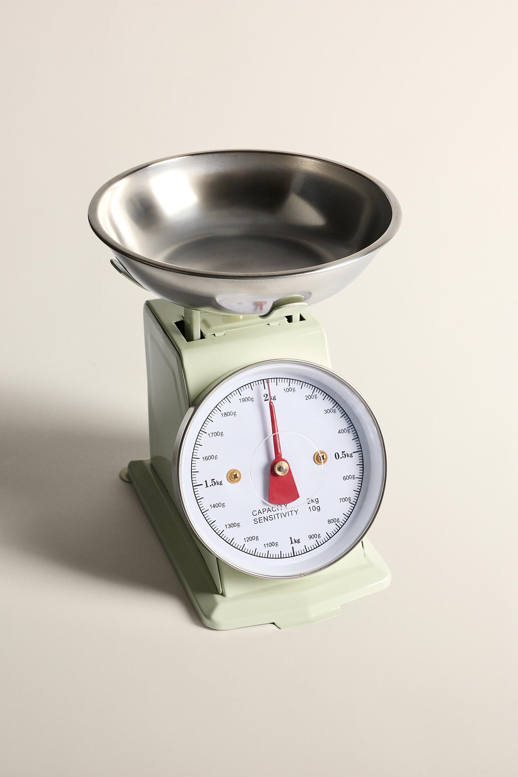 Báscula cocina estilo retro