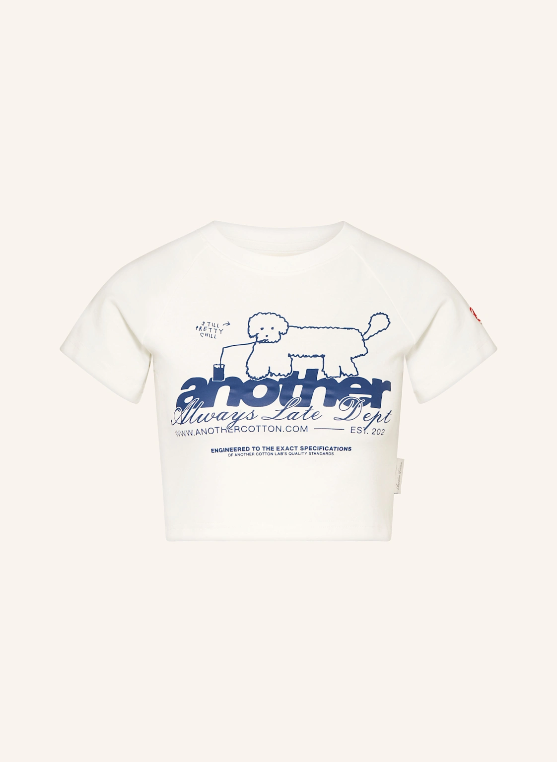 another COTTON LAB Cropped-Shirt