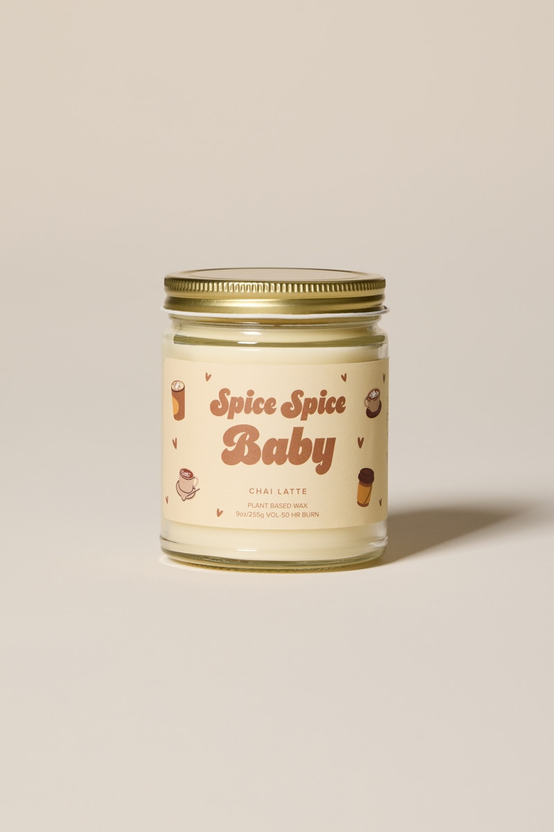 Spice Spice Baby Scented Candle Jar 9oz