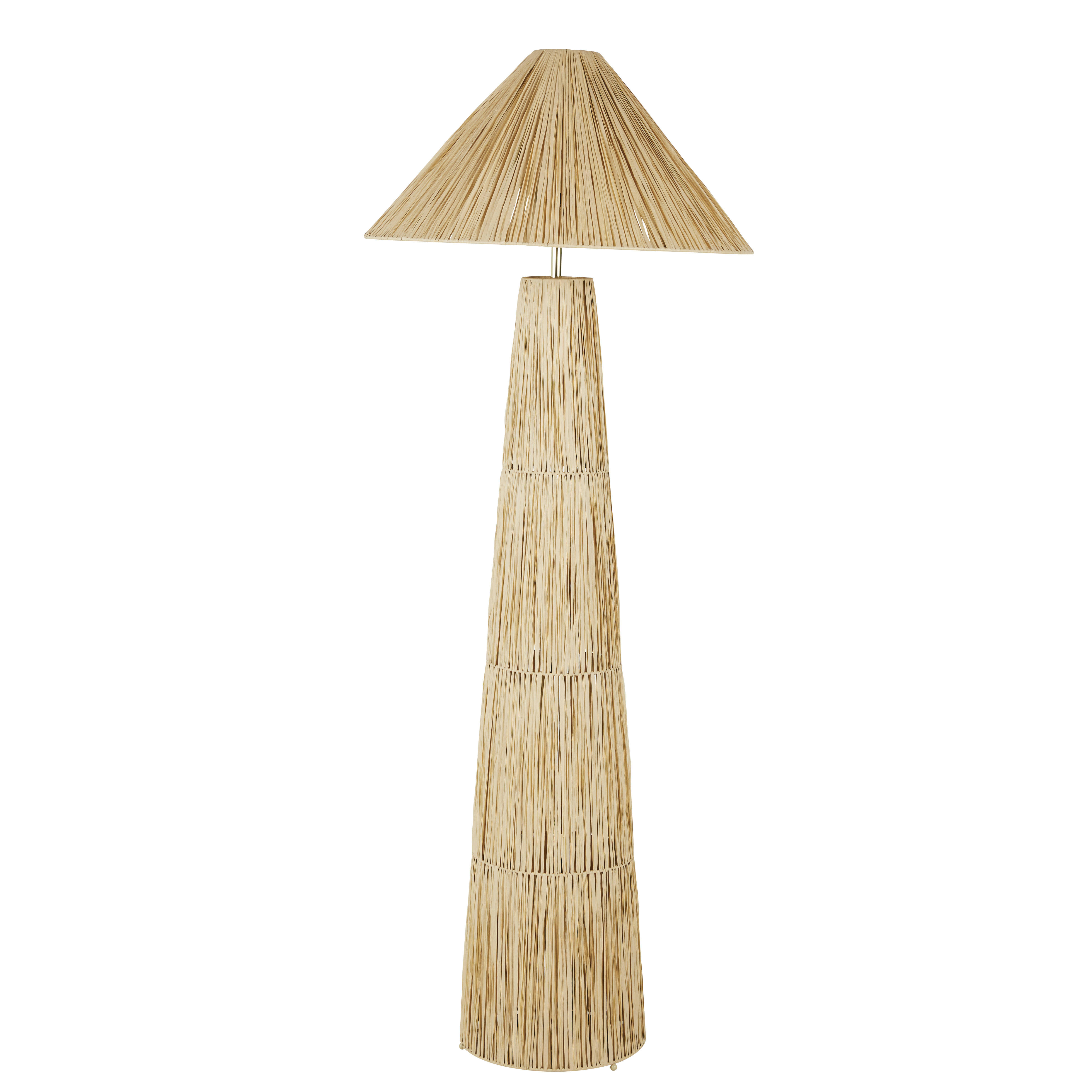 ROSY - Lampadaire en raphia H170