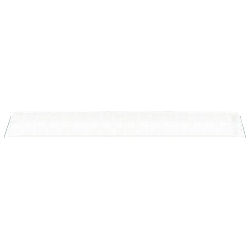 NNEVL Greenhouse with Steel Frame White 54 m&sup2; 18x3x2 m