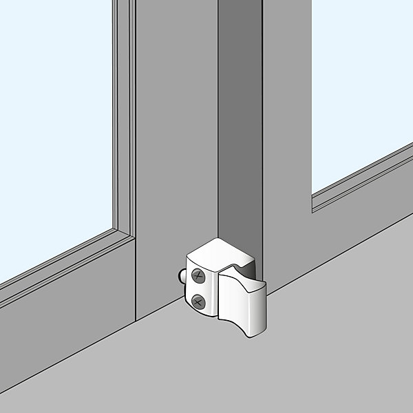 Bloque-fenêtre automatique gris Acbat