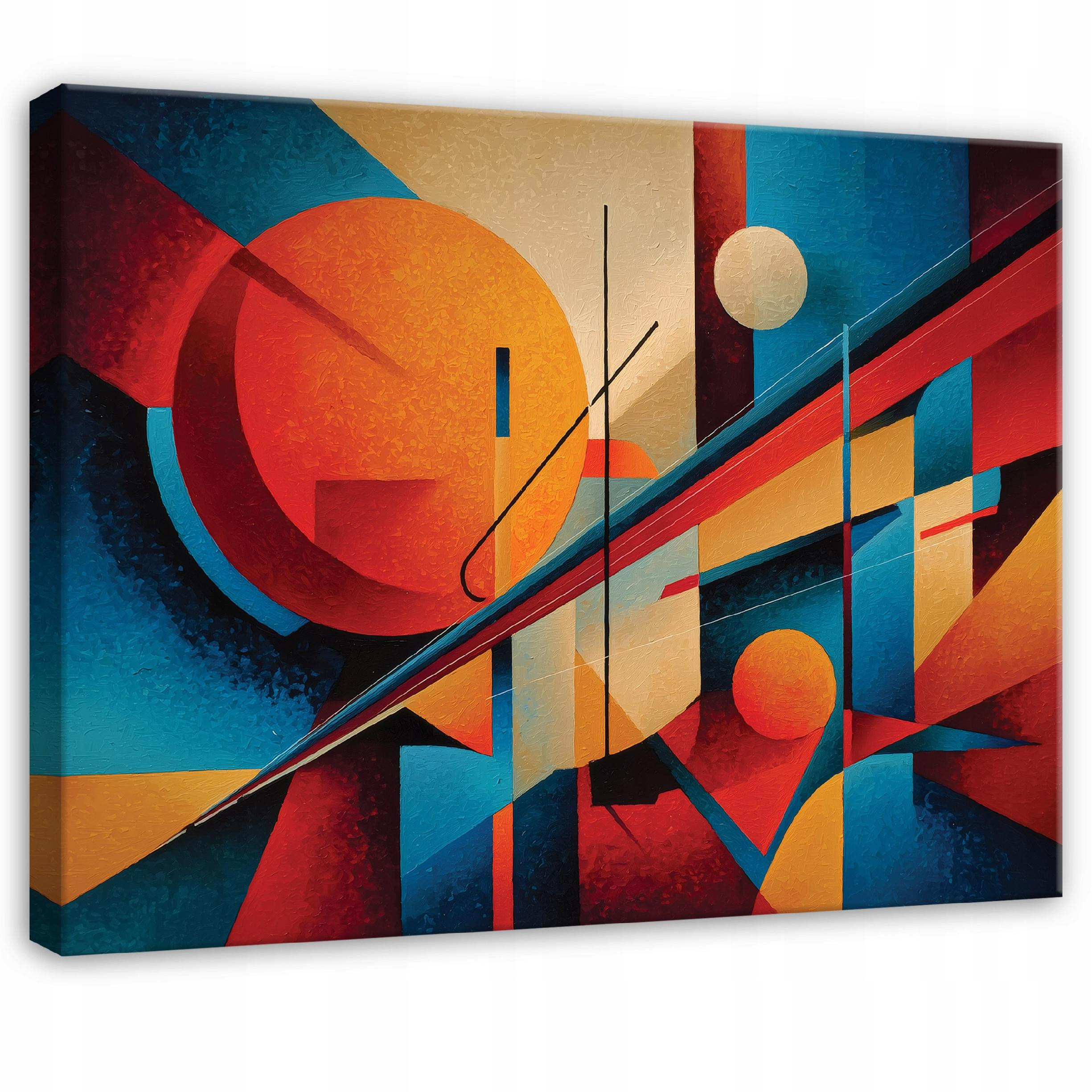 Obraz Abstrakcja Pop Art Do Sypialni Salonu Kuchni Na Płótnie 60X40