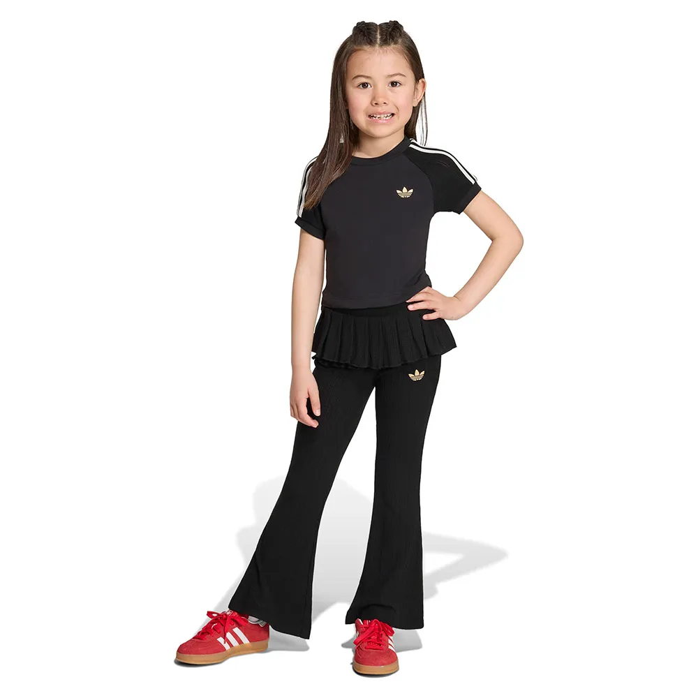 adidas Originals Slim Knitted Tee Leggings set
