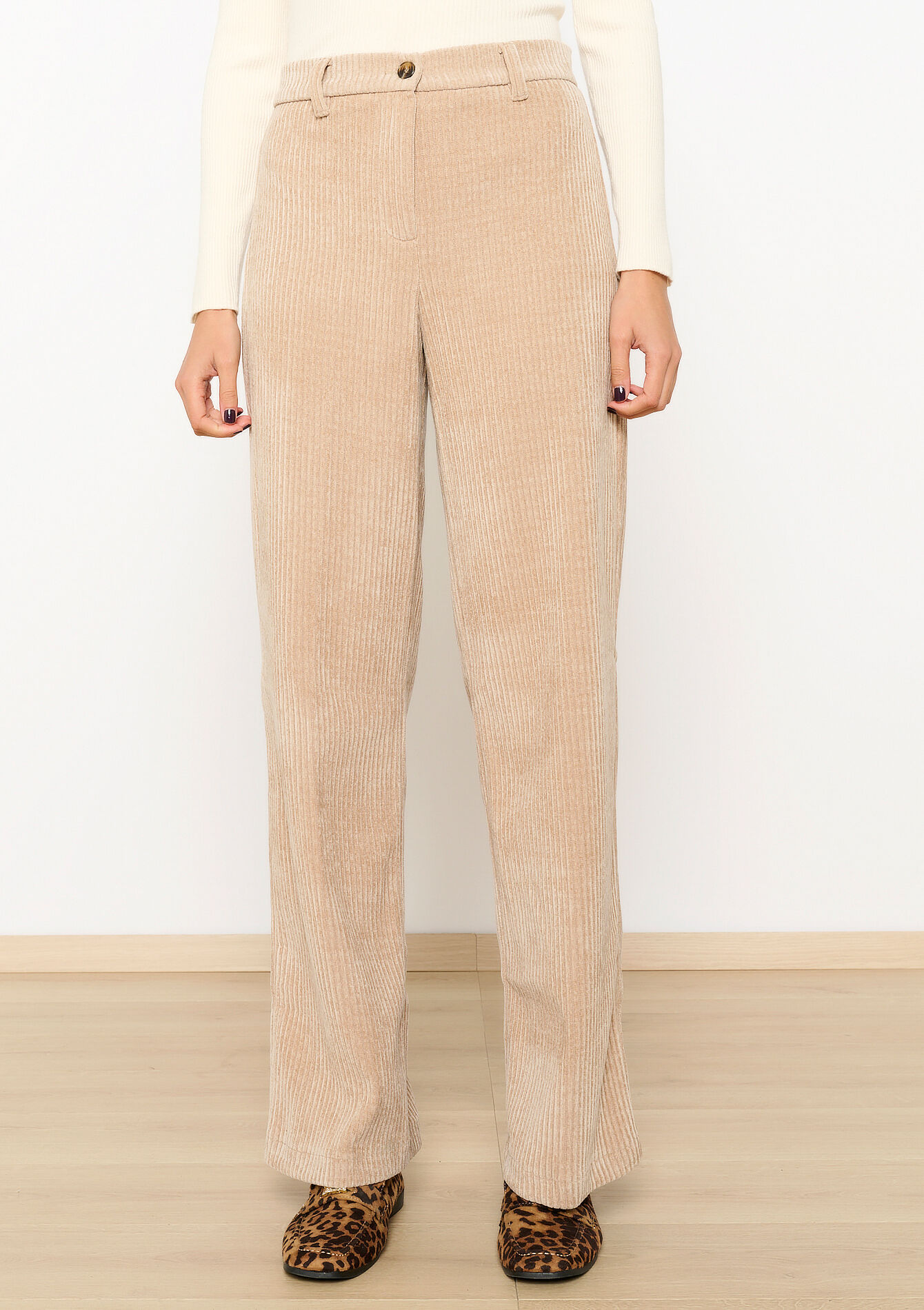Corduroy suiting broek