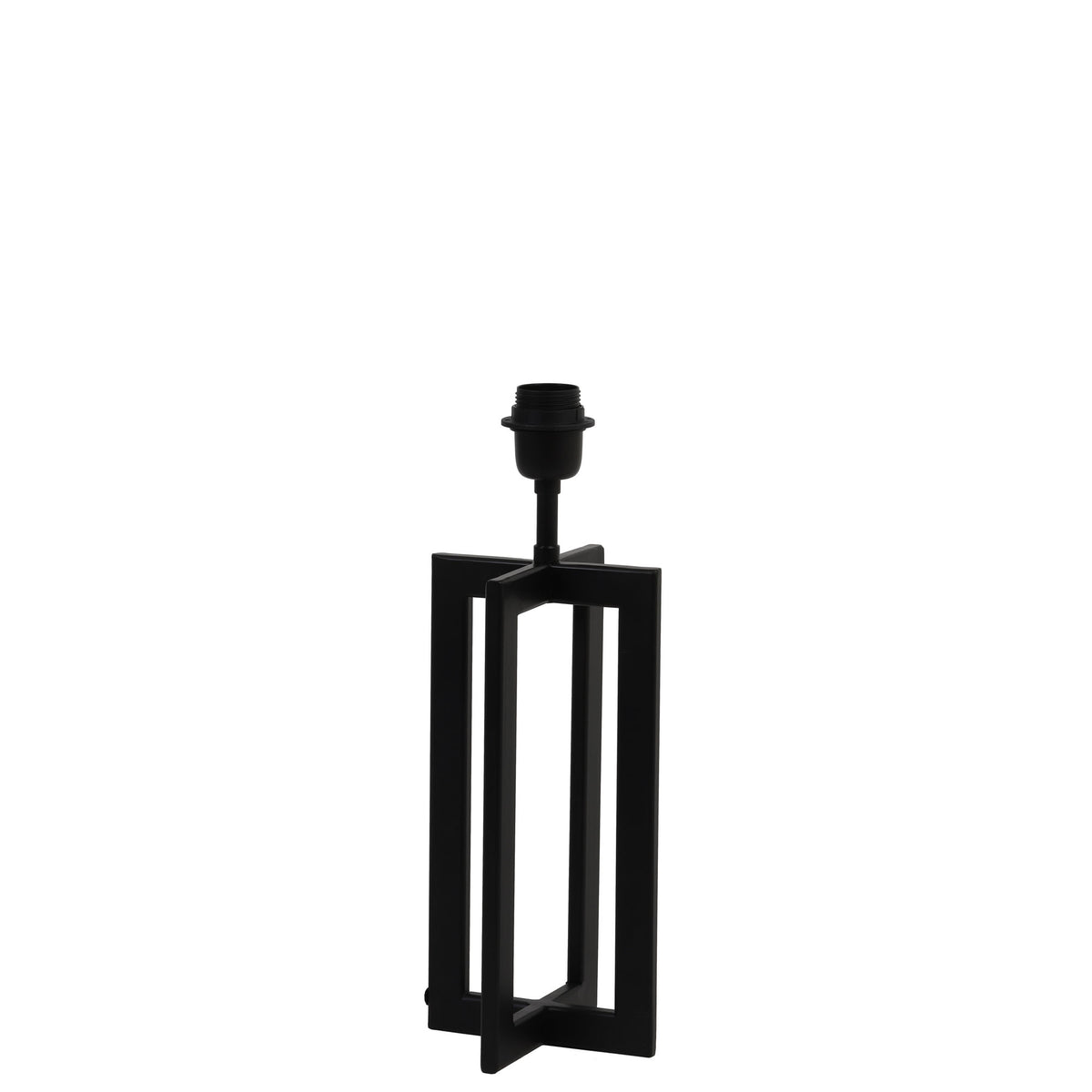 Light & Living lampvoet Mace - zwart - 15x15x35cm