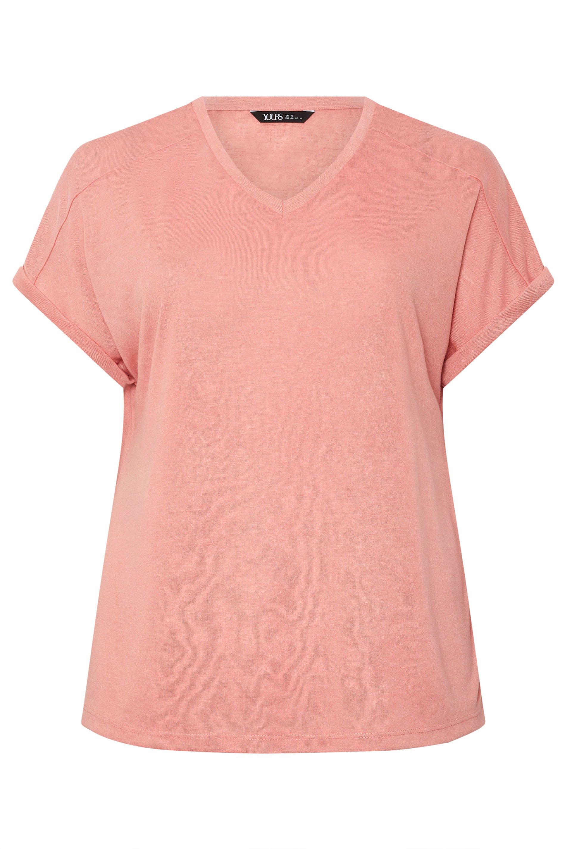 Yours Linen Look T-Shirt