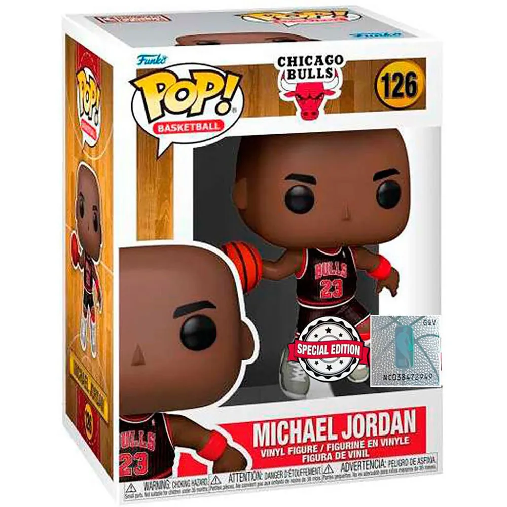 Funko NBA Chicago Bulls Michael Jordan With Jordans Exclusive Figure