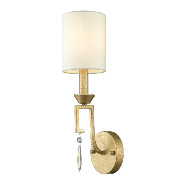 Kinkiet złoty Lemuria 1xE14x40W wym:45,1x12,7x11,4cm IP20 Gilded Nola