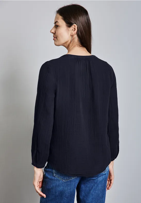 Musselin-Bluse