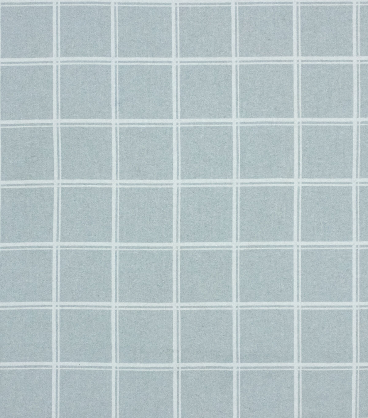 Plaid Gray Super Snuggle Flannel Fabric