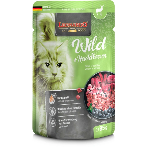 Alleinfuttermittel, 85g Wild Blueberry, 16 Stück