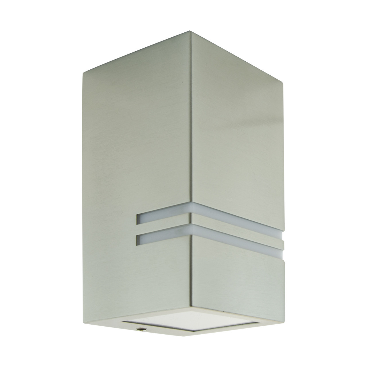 Kinkiet zewnętrznymatowy chrom KELER 1xGU10x35W IP54 Struhm