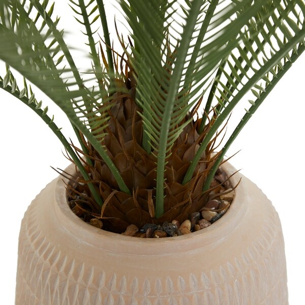 Green Polyethylene Modern Artificial Foliage - 37"L x 39"W x 36"H