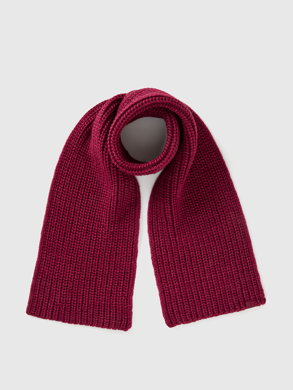 Wool blend scarf