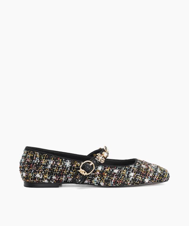 Hennrietta Black - Floral Mary Janes