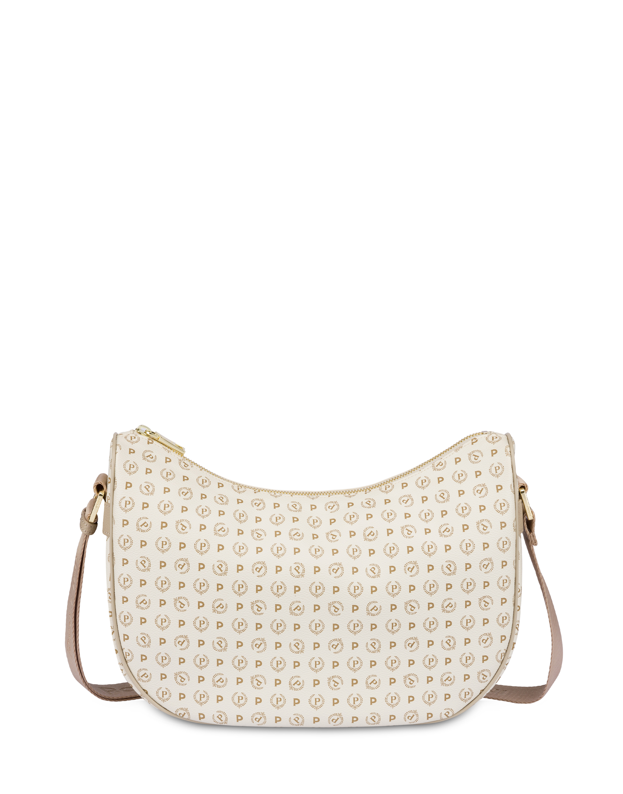 Hobo Bag Heritage Pvc Avorio/ghiaccio