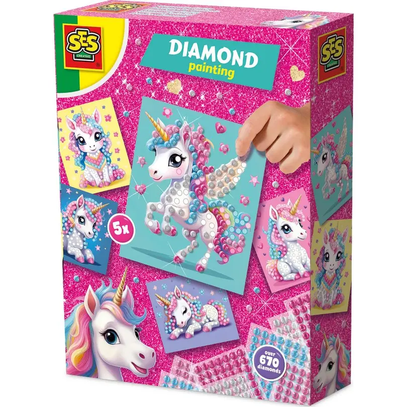 Bastelset 5er-Set Diamondz