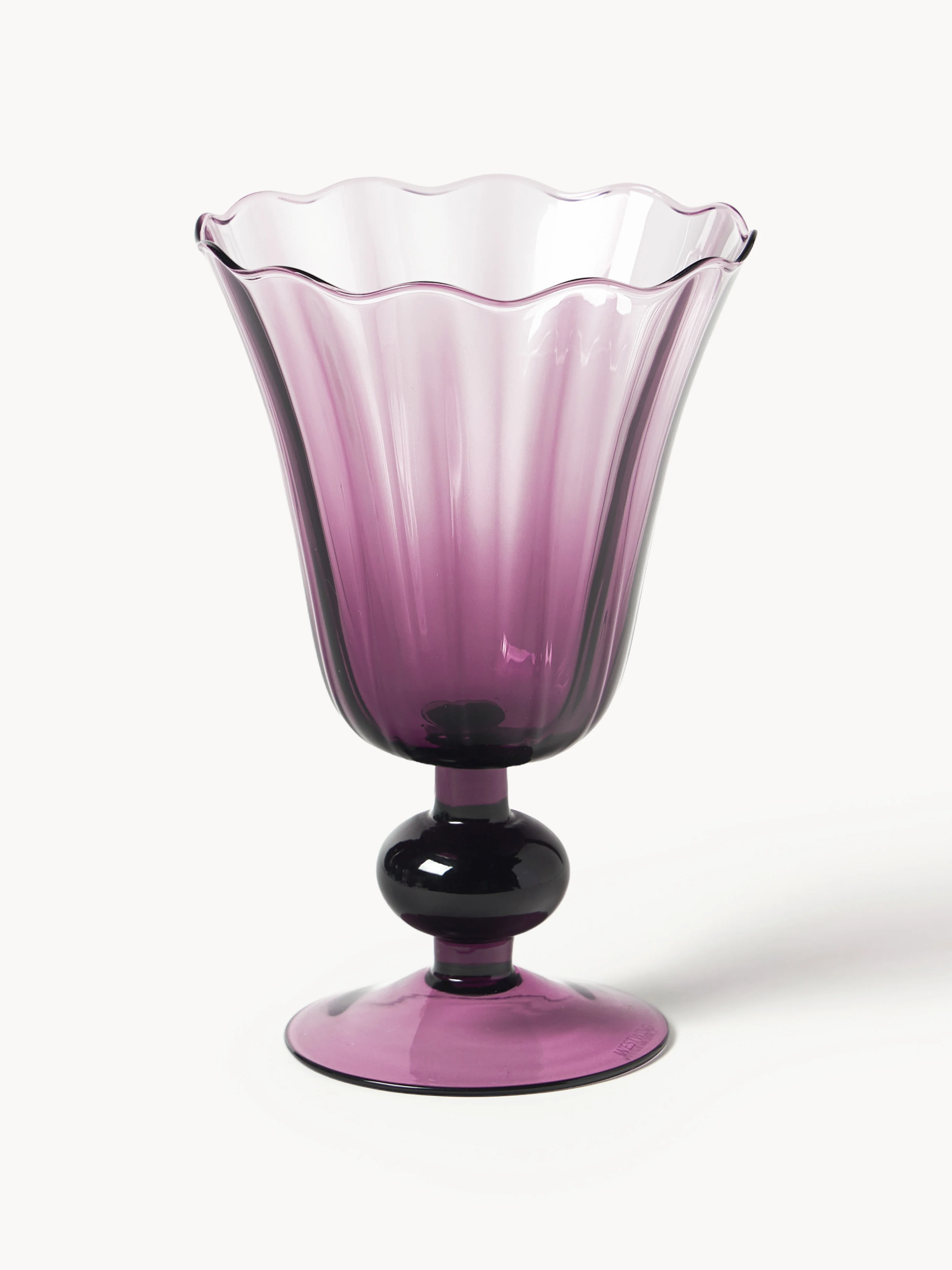 Mundgeblasene Weingläser Tulya, 4er-Set