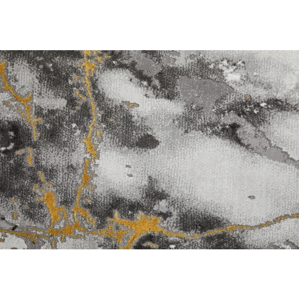 Teppich »Pico«, 60x110 cm, grau-gold