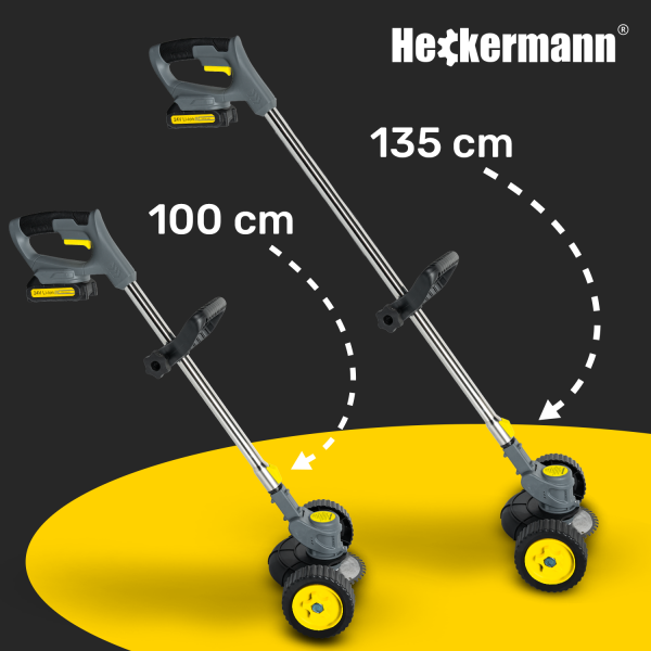 Podkaszarka do trawy Heckermann HY-2 z kółkami
