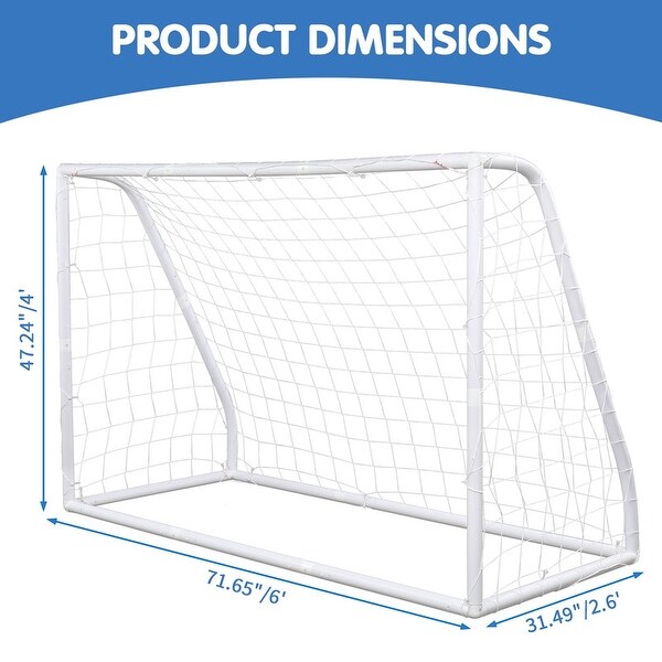 Kids' Portable 3-in-1 Soccer Trainer Goal