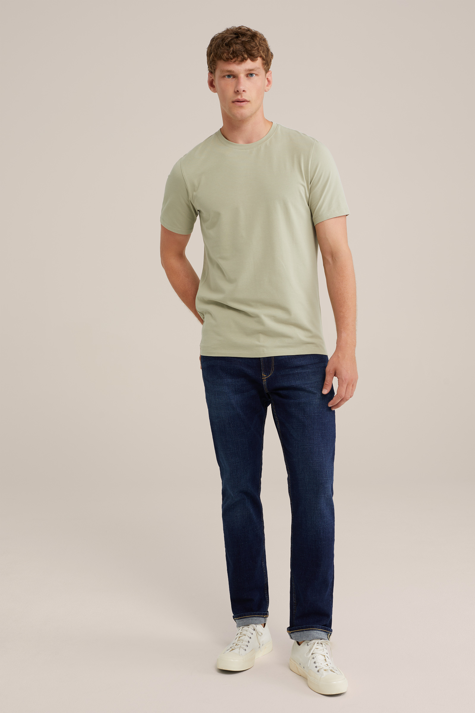 Heren Slim fit T-shirt
