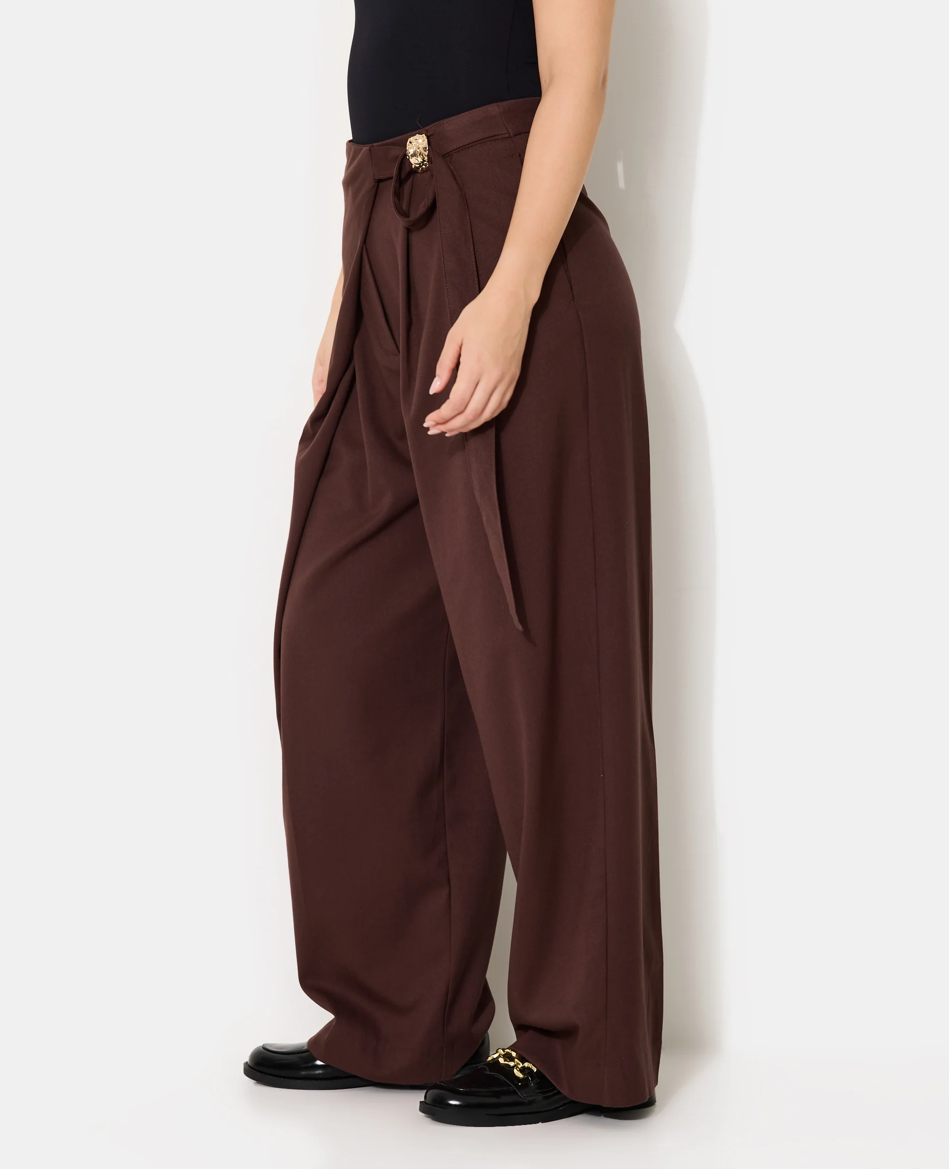 Pantalon portefeuille skant avec boucle bijou