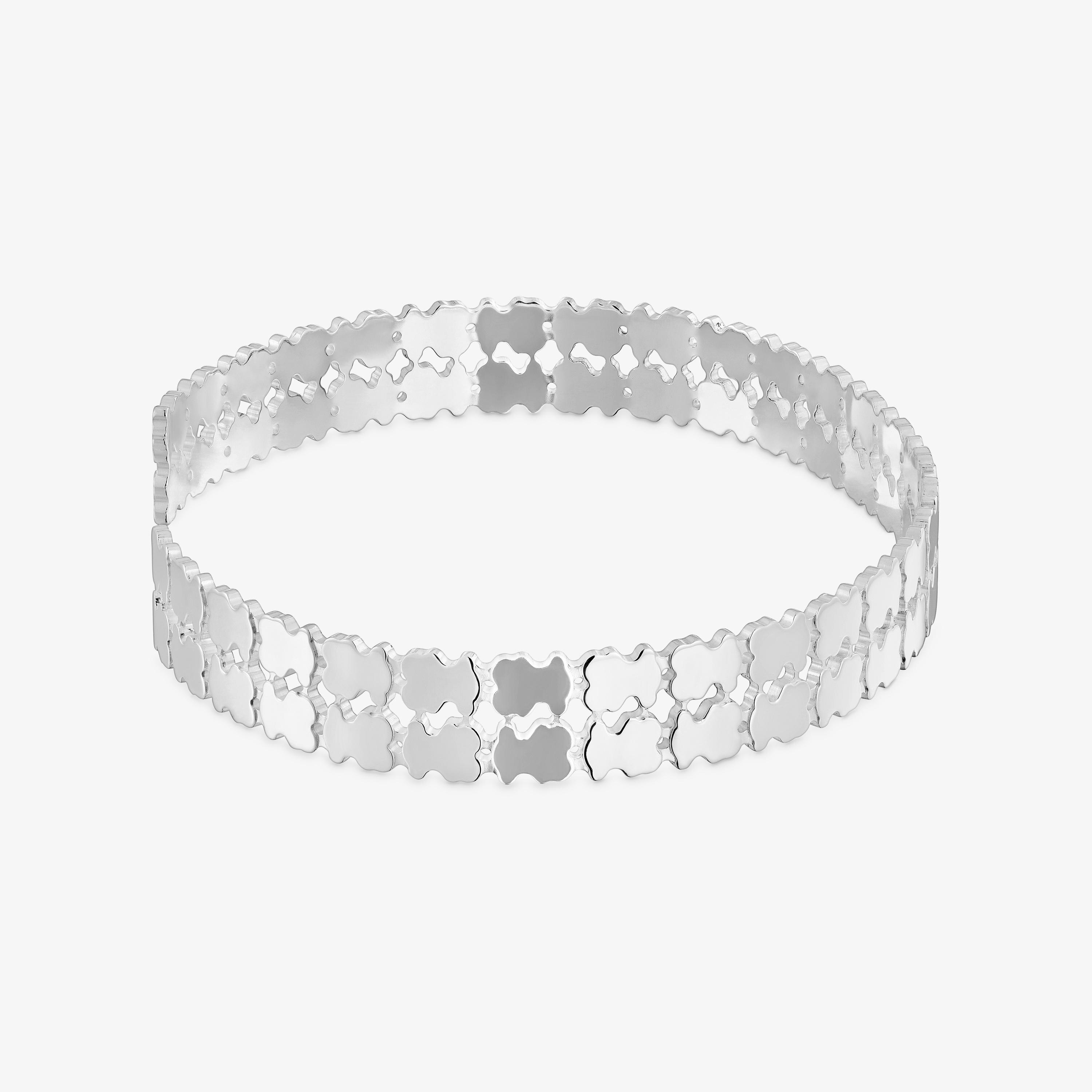 Pulsera esclava pequeña de plata TOUS Sweet 40s