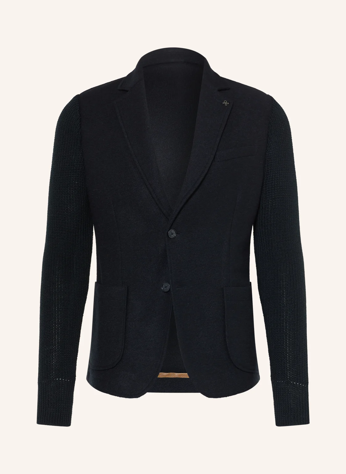 DISTRETTO 12 Sakko REGENT Slim Fit im Materialmix