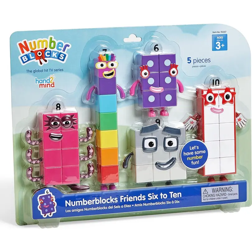 Spielset 5-teilig Numberblocks