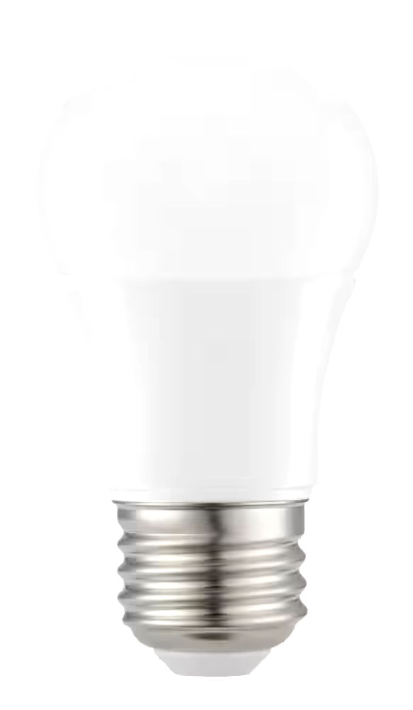 NOMA A15 E26 Base Indoor Non-Dimmable LED Light Bulbs, 2700K, 200 Lumens, Soft White, 25W, 4-pk