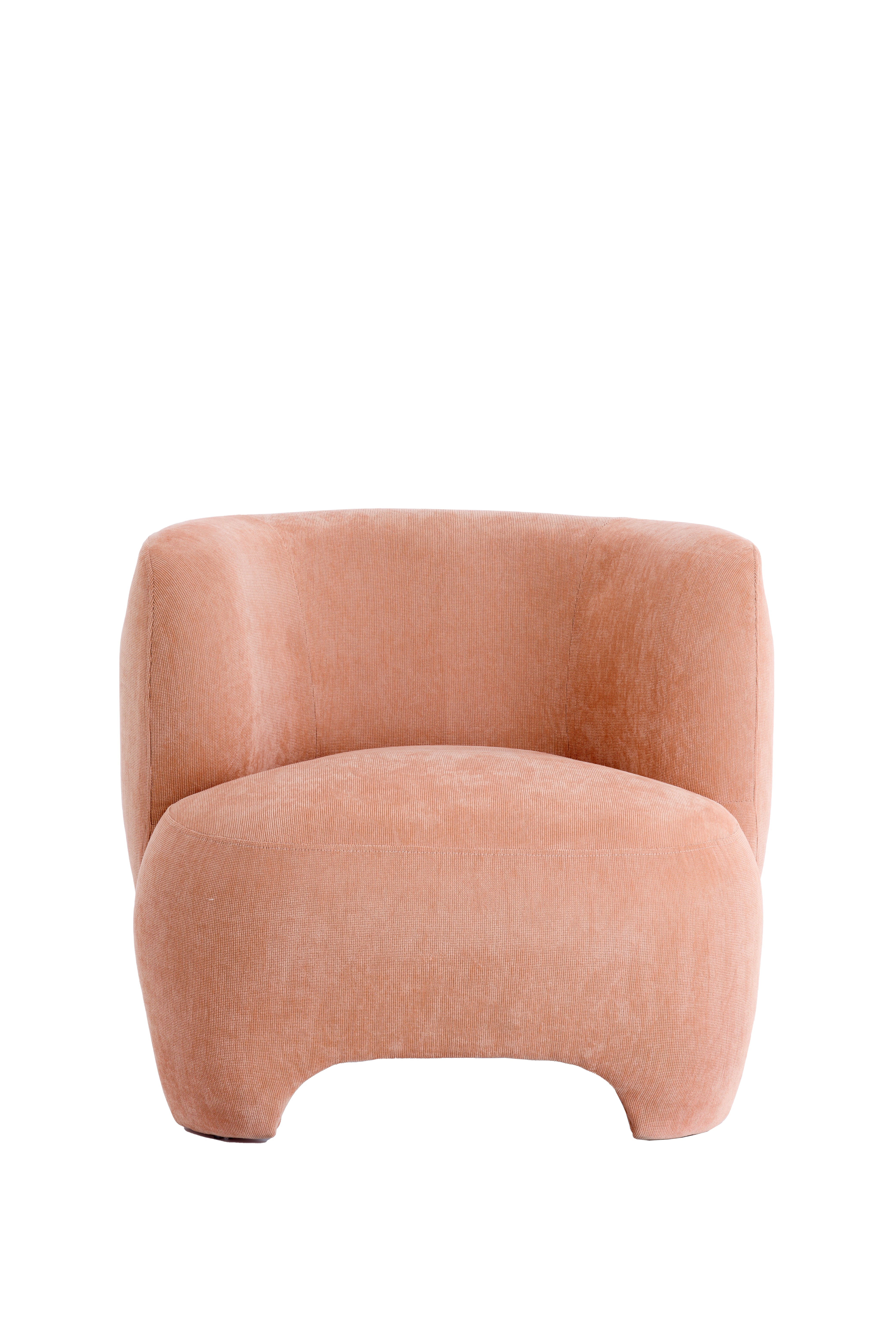 Light & Living fauteuil ZENICA - Ø80x71cm - oranje