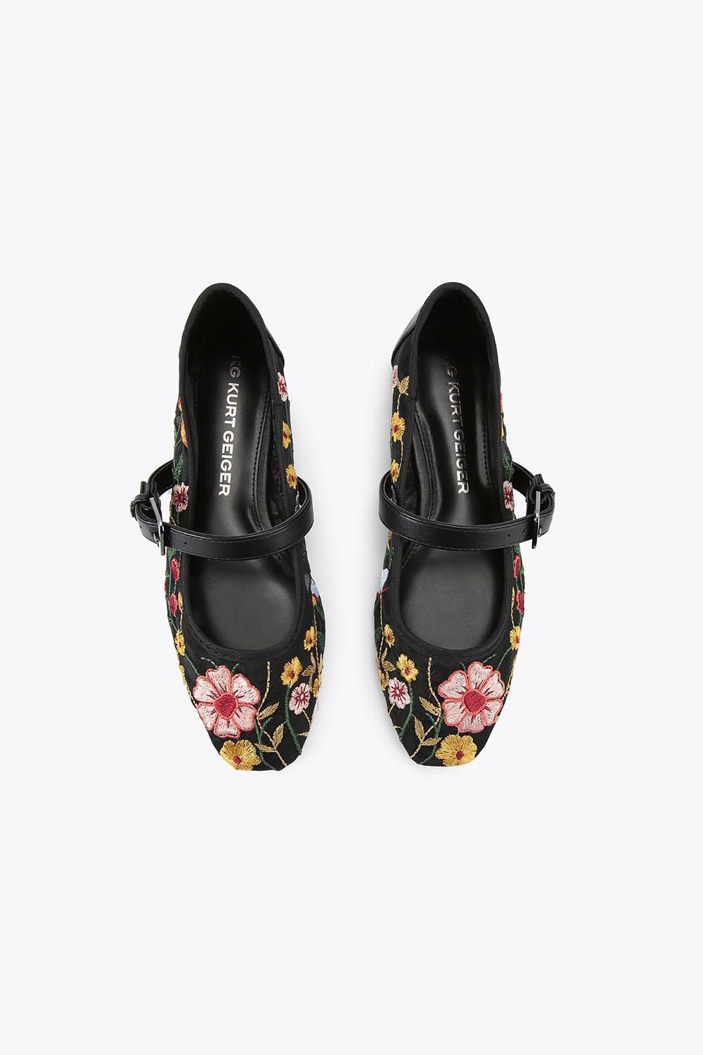 KG Kurt Geiger Nina Mesh' Fabric Flats