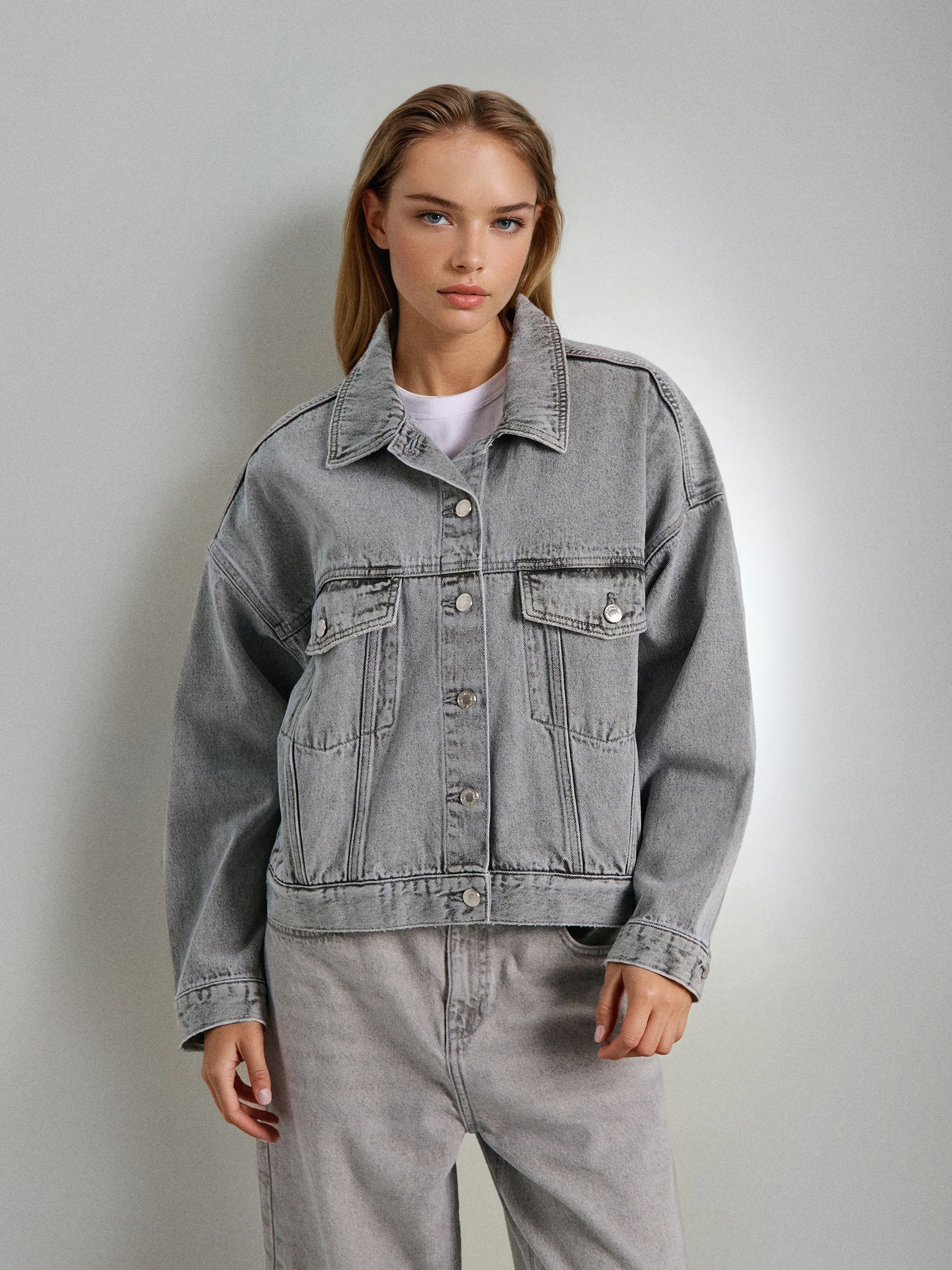 Jeansowa katana oversize