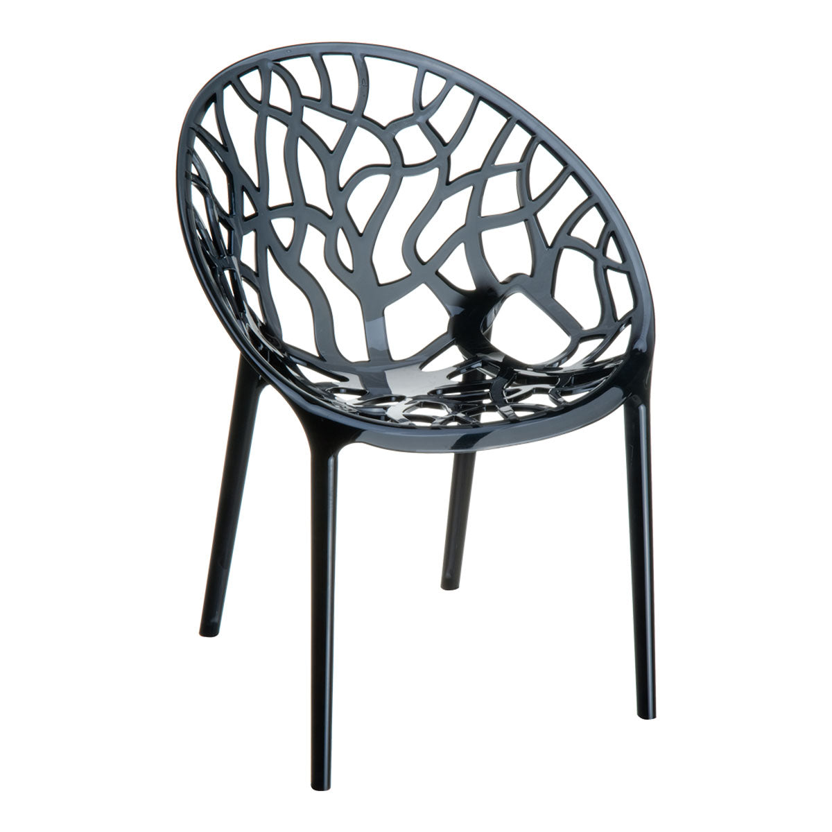 Garden Impressions tuinstoel Crystal - zwart