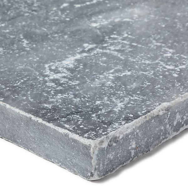 Margelle de piscine Pierre d'Adana Gris Bleu 61x40x3 cm Bord Droit (à l'unité) - RO'MA NATURE