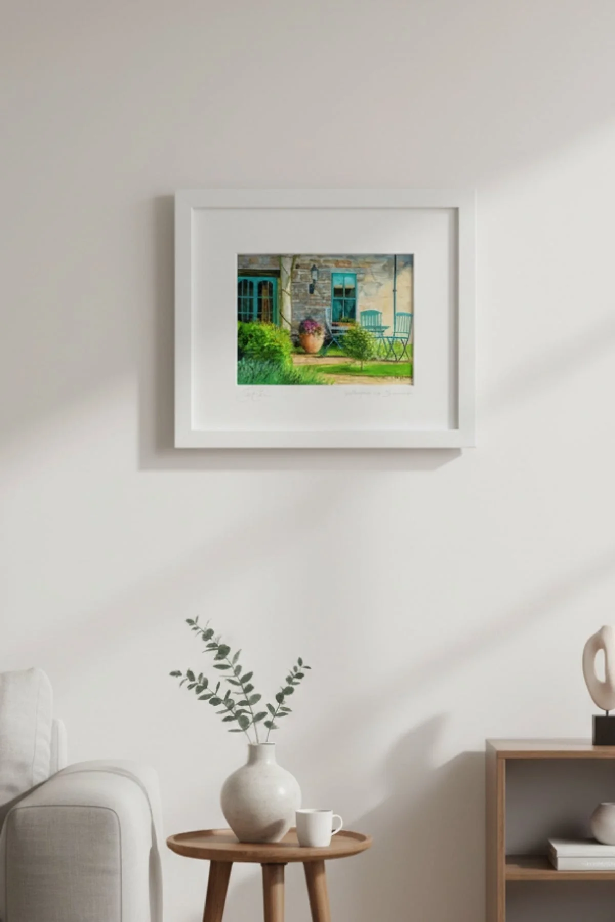 Whisper Of Summer Framed Wall Art