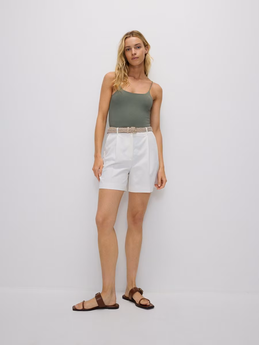 Creased Shorts